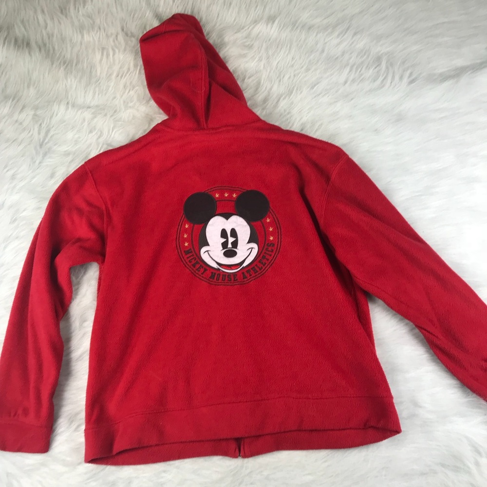 Women’s Disney Mickey Mouse Sweatshirt Jacket L - Picture 4 of 5